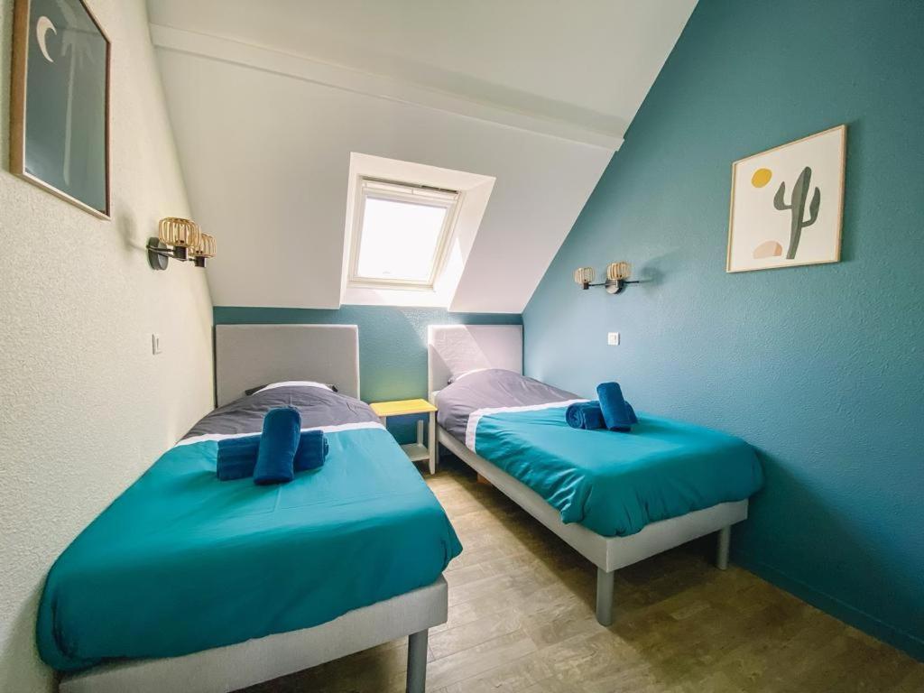 Appartement En Duplex Front De Mer, Cap Coz Fouesnant Exteriör bild