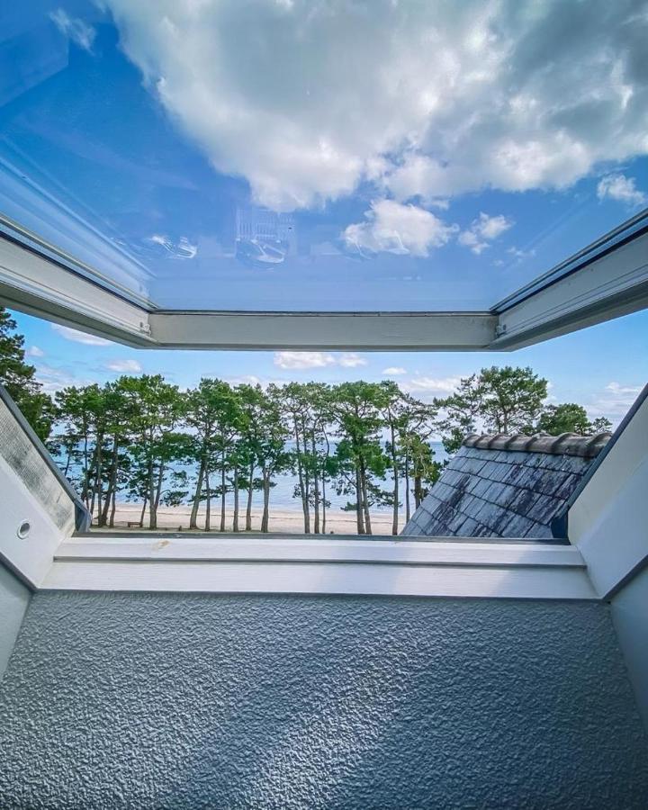 Appartement En Duplex Front De Mer, Cap Coz Fouesnant Exteriör bild